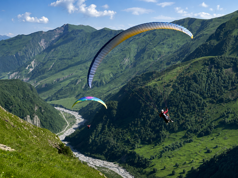 Paragliding Georgia