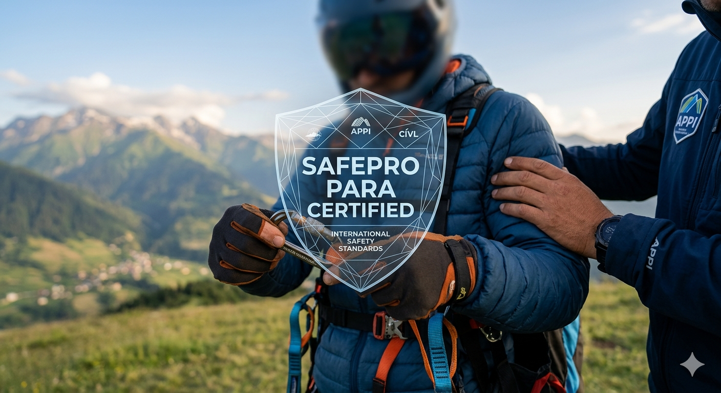SafePro Para — المعايير الدولية في الطيران الشراعي