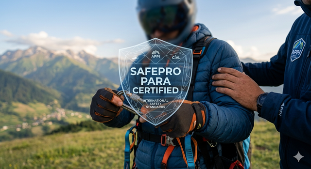 SafePro Para — المعايير الدولية في الطيران الشراعي